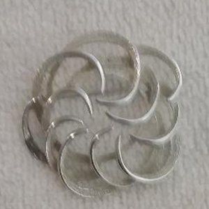 Vintage Silver Tone Brooch
